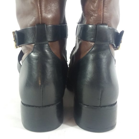 Michael Kors Jet Set 6 Leather Riding Boots 9M - Picture 9 of 12